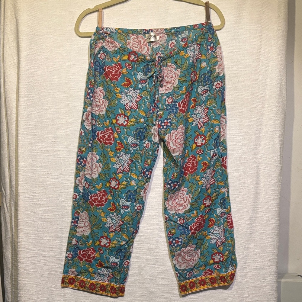 Floral Patterned Pants